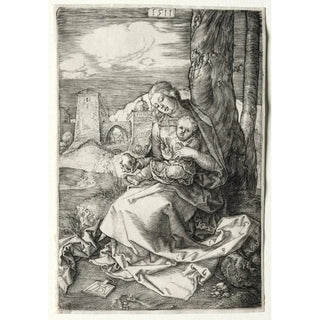 La Vierge et l'Enfant avec la poire - Albrecht Dürer — artwork view