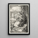 La Vierge et l'Enfant avec la poire - Albrecht Dürer — framed artwork on a wall
