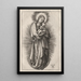 Reproduction of the painting La Vierge avec bandeau sur la Lune croissante - Albrecht Dürer