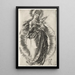 The Virgin with the Starry Crown - Albrecht Dürer — framed artwork on a wall