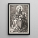 Reproduction of the painting of The Virgin with the Swaddled Child - Albrecht Dürer