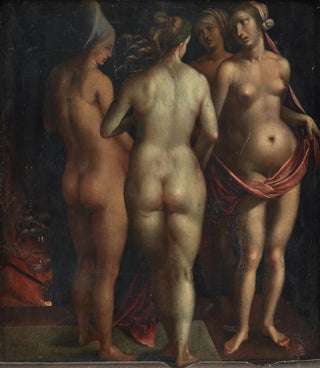 Venus and the Three Graces - Albrecht Dürer — artwork view