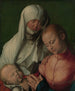 Virgin and Child with Saint Anne - Albrecht Dürer — artwork view