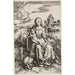 The Virgin and Child with the Monkey - Albrecht Dürer — artwork view