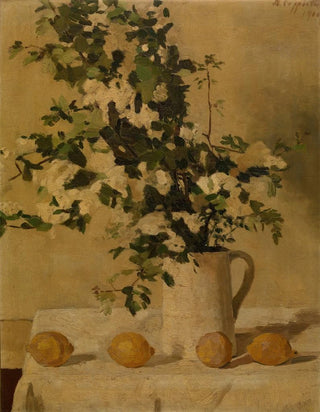 Flowers and lemons - Albric Coppieters — artwork view