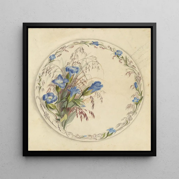 Album d'aquarelles de Deborah Griscom Passmore - Deborah Griscom Passmore — framed artwork on a wall