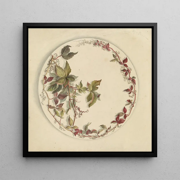 Album of watercolors by Deborah Griscom Passmore Pl66 - Deborah Griscom Passmore — wall display of the artwork