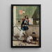 Garde national blessé épisode de la révolution de 1848 - Alcide Joseph Lorentz — framed artwork on a wall