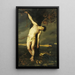 Saint Sebastian - Alcide Joseph Lorentz — framed artwork on a wall