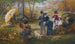The plein air painter in the Fontainebleau forest - Alcide Théophile Robaudi — artwork view