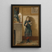 Reproduction of the painting Child with Christmas card - Alden Finney Brooks