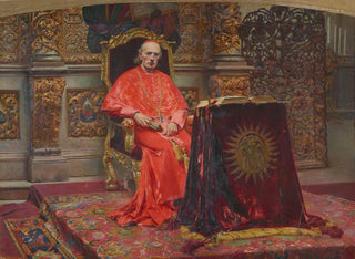Portrait of Cardinal Sembratowicz - Aleksander Augustynowicz — artwork view