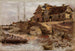 Port à Solec esquisse - Aleksander Gierymski — artwork view