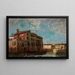 Venice motif painting - Aleksander Gierymski — framed artwork on a wall