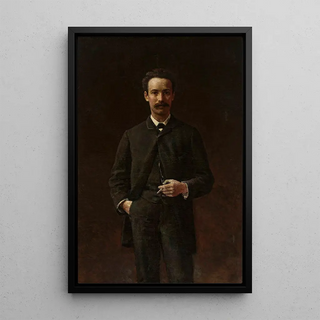 Reproduction of the painting Portrait of Artur Gruszecki - Aleksander Gierymski