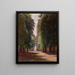 Villa Torlonia in Frascati - Aleksander Gierymski — framed artwork on a wall
