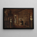 Painter in the Studio - Aleksander Kokular — framed artwork on a wall