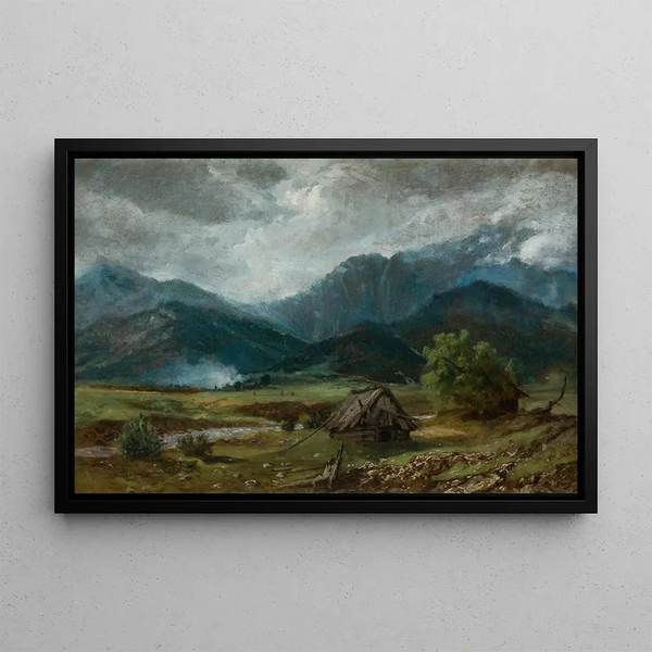 Mont Giewont - Aleksander Kotsis — framed artwork on a wall