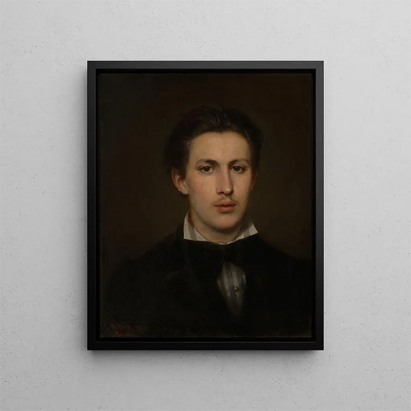 Portrait of Jan Zawiejski - Aleksander Kotsis — framed artwork on a wall
