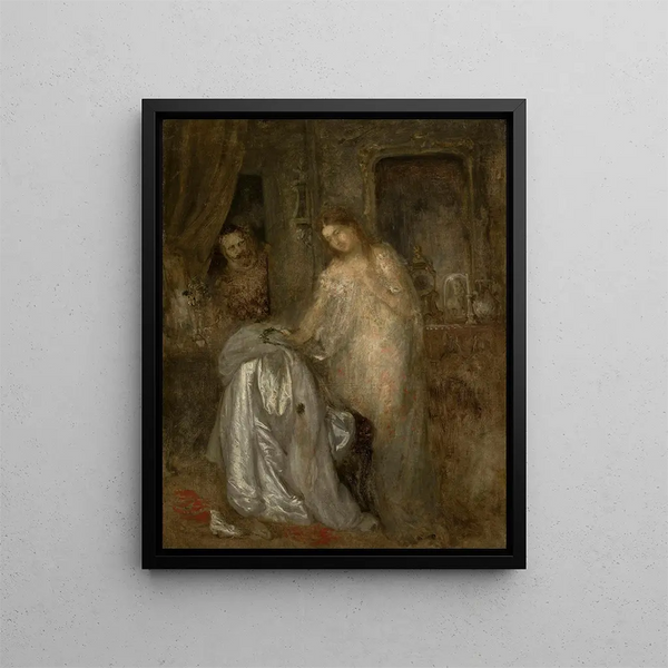 Wedding Dress - Aleksander Kotsis — framed artwork on a wall