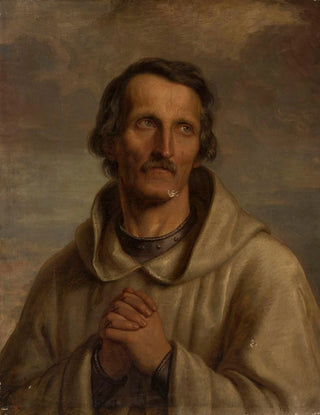 Monk Pilgrim - Aleksander Lesser — artwork view