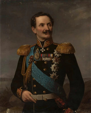 Portrait of Friedrich Berg - Aleksander Lesser — artwork view