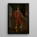 Portrait of Jean II Casimir Vasa 1609-1672 - Aleksander Lesser — framed artwork on a wall