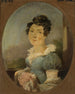 Portrait of Antoni Erazm Makarowicz's wife - Aleksander Ludwik Molinari — artwork view