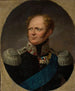 Portrait of Tsar Alexander I - Aleksander Ludwik Molinari — artwork view