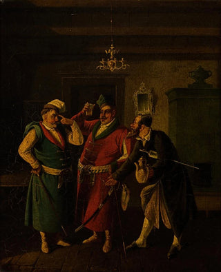 Scene of genre - Aleksander Raczyński — artwork view