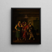 Scene of genre - Aleksander Raczyński — framed artwork on a wall