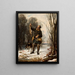 Hunter - Aleksander Raczyński — framed artwork on a wall