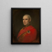 Portrait of Senator Romuald Hube - Aleksander Stankiewicz — framed artwork on a wall