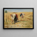 Harvest - Aleksander W. Makowski — framed artwork on a wall