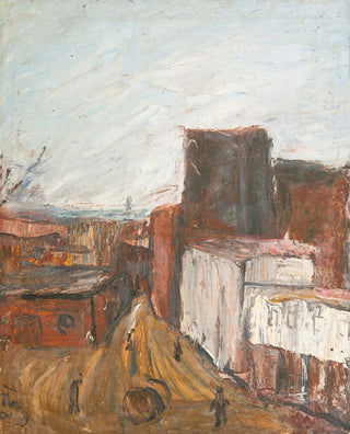 Street scene painting - Aleksandrs Drvi — artwork view