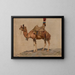Study of a Camel - Aleksei Kivshenko — framed artwork on a wall