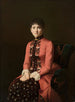 Portrait of a Young Woman - Aleksei Mikhailovich Kolesov — artwork view