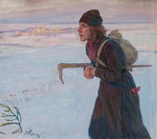 The Monk - Aleksei Mikhailovich Korin — artwork view