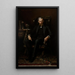 Portrait of Adam Asnyk - Aleksy Strayski — framed artwork on a wall