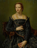 Portrait of a Lady in Black - Alessandro Allori — artwork view
