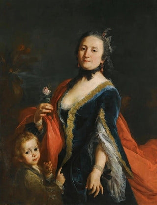 Portrait of a Lady - Alessandro Longhi — artwork view