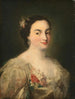 Portrait painting of a young woman - Alessandro Longhi — artwork view