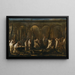 L'Enterrement d'un moine - Alessandro Magnasco — framed artwork on a wall