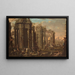 Bacchanale - Alessandro Magnasco — framed artwork on a wall