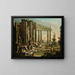 Bacchanale - Alessandro Magnasco — framed artwork on a wall