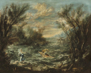 The Christ at the Sea of Galilee - Alessandro Magnasco — artwork view