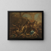 Massacre of the Innocents - Alessandro Magnasco — framed artwork on a wall