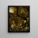 Birds Singers - Alessandro Magnasco — framed artwork on a wall