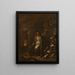 L'Alchimiste - Alessandro Magnasco — framed artwork on a wall