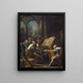 Les Choristes - Alessandro Magnasco — framed artwork on a wall